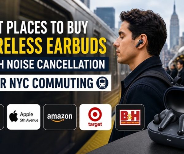 Best Places to Buy Wireless Earbuds with Noise Cancellation for NYC Commuting